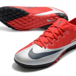 Nike Vapor 13 Pro TF Red Silver Black Football Boots