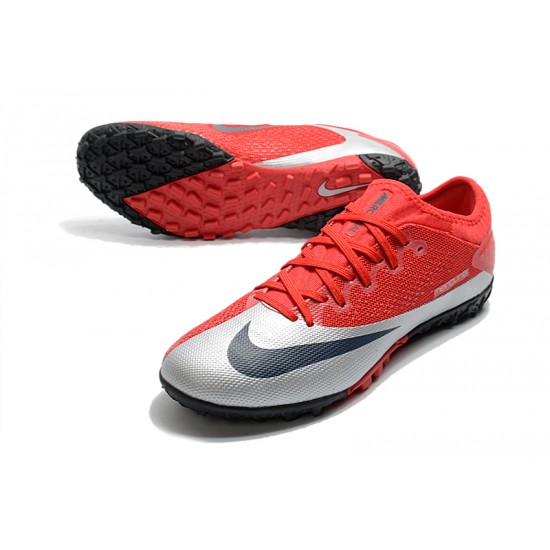 Nike Vapor 13 Pro TF Red Silver Black Football Boots