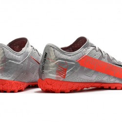 Nike Vapor 13 Pro TF Silver Orange Black Football Boots