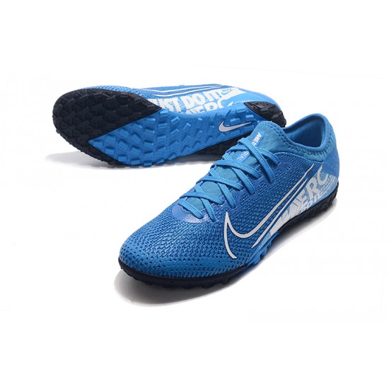 Nike Vapor 13 Pro TF White Blue Black Football Boots