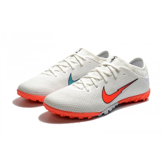 Nike Vapor 13 Pro TF White Orange Blue Football Boots