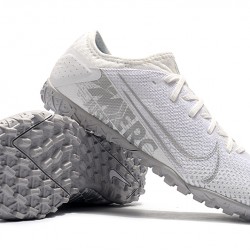 Nike Vapor 13 Pro TF White Silver Football Boots