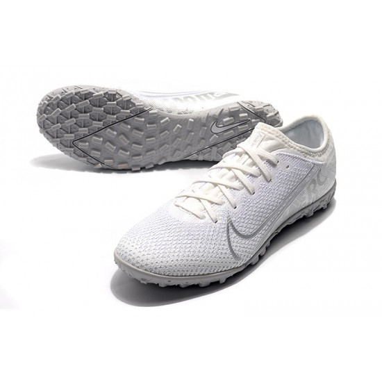 Nike Vapor 13 Pro TF White Silver Football Boots