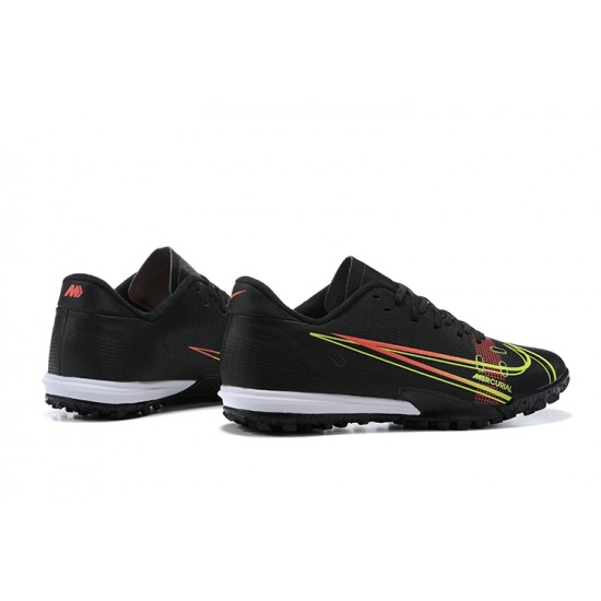 Nike Vapor 14 Academy TF Low Mens Black White Green Red Football Boots