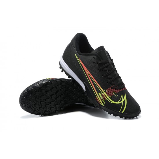 Nike Vapor 14 Academy TF Low Mens Black White Green Red Football Boots
