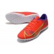 Nike Vapor 14 Academy TF Low Mens Orange Blue Green Football Boots