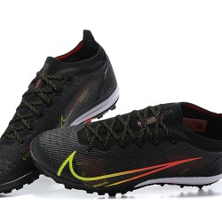 Nike Vapor 14 Elite TF Low Mens Black Green Red White Football Boots