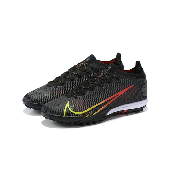 Nike Vapor 14 Elite TF Low Mens Black Green Red White Football Boots