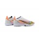 Nike Vapor 14 Elite TF Low Mens White Yellow Black Football Boots