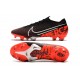 Nike Dream Speed Mercurial Vapor 13 Elite FG Black White Orange Football Boots