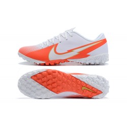 Nike Mercurial Vapor 13 Academy TF White Orange Football Boots