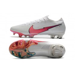 Nike Mercurial Vapor 13 Elite FG Beige White Pink Football Boots