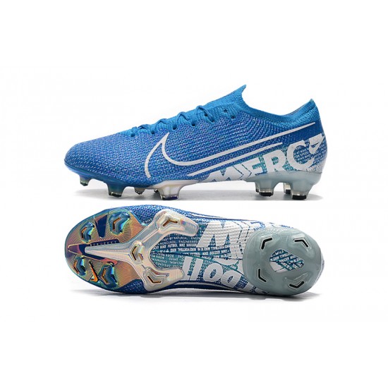 Nike Mercurial Vapor 13 Elite FG Blue White Football Boots