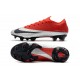 Nike Mercurial Vapor 13 Elite FG Deep Red Silver Black Football Boots