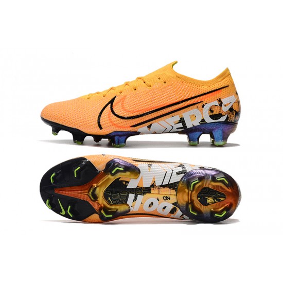 Nike Mercurial Vapor 13 Elite FG Orange Black White Football Boots