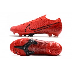 Nike Mercurial Vapor 13 Elite FG Red Black Football Boots