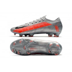 Nike Mercurial Vapor 13 Elite FG Silver Orange Black Football Boots