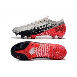 Nike Mercurial Vapor 13 Elite FG Silver Red Black Football Boots