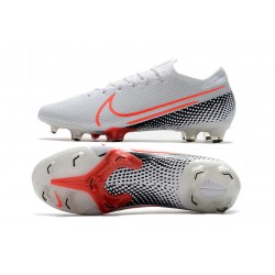 Nike Mercurial Vapor 13 Elite FG White Orange Black Football Boots