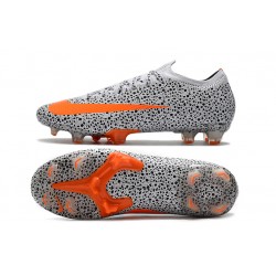 Nike Mercurial Vapor 13 Elite Korea FG Grey Silver Orange Football Boots