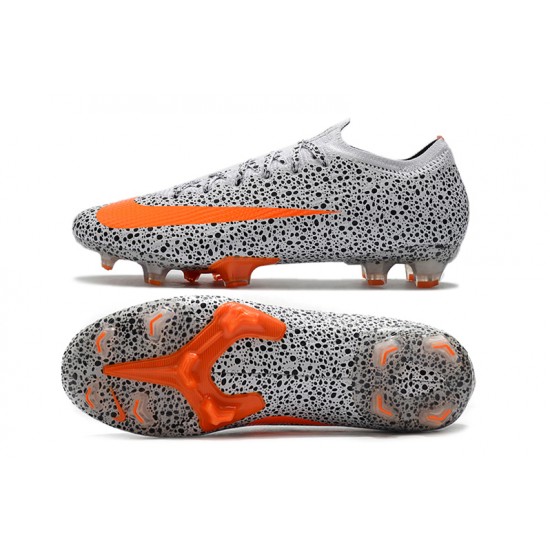 Nike Mercurial Vapor 13 Elite Korea FG Grey Silver Orange Football Boots