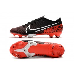 Nike Mercurial Vapor XIII PRO FG Black Red White Football Boots