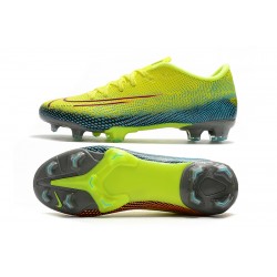 Nike Mercurial Vapor XIII PRO FG Blue Yellow Black Football Boots (5).jpg