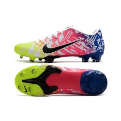 Nike Mercurial Vapor XIII PRO FG Green Black Pink White Football Boots