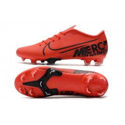 Nike Mercurial Vapor XIII PRO FG Red Black Football Boots