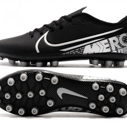 Nike Vapor 13 Academy AG R Black White Football Boots