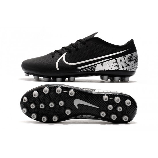 Nike Vapor 13 Academy AG R Black White Football Boots