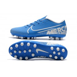 Nike Vapor 13 Academy AG R Blue White Football Boots