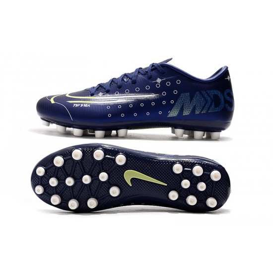 Nike Vapor 13 Academy AG R Deep Blue White Football Boots