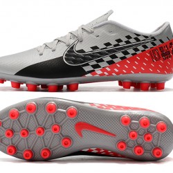 Nike Vapor 13 Academy AG R Grey Black Red Football Boots