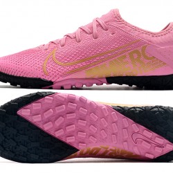 Nike Vapor 13 Pro TF Black Pink Gold Football Boots