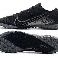 Nike Vapor 13 Pro TF Black Silver Football Boots