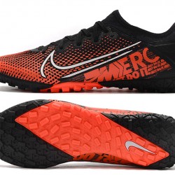 Nike Vapor 13 Pro TF Black White Red Football Boots