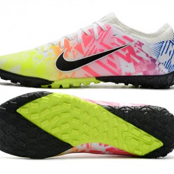 Nike Vapor 13 Pro TF White Green Black Multi Football Boots