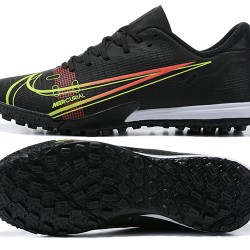 Nike Vapor 14 Academy TF Low Mens Black White Green Red Football Boots