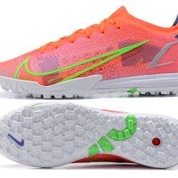 Nike Vapor 14 Elite TF Low Mens Red Green Blue White Football Boots
