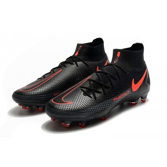 Nike Phantom GT Elite Dynamic Fit FG Black Orange Football Boots