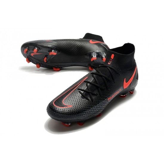 Nike Phantom GT Elite Dynamic Fit FG Black Orange Football Boots
