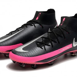 Nike Phantom GT Elite Dynamic Fit FG Black Peach Silver Football Boots