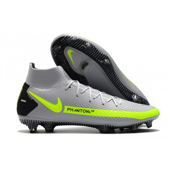 Nike Phantom GT Elite Dynamic Fit FG Green Black Grey Football Boots