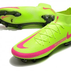 Nike Phantom GT Elite Dynamic Fit FG Peach Green Football Boots