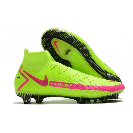 Nike Phantom GT Elite Dynamic Fit FG Peach Green Football Boots