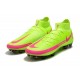 Nike Phantom GT Elite Dynamic Fit FG Peach Green Football Boots