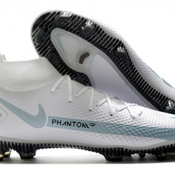 Nike Phantom GT Elite Dynamic Fit FG White Blue Black Football Boots