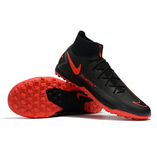 Nike Phantom GT Elite Dynamic Fit TF Black Orange Football Boots