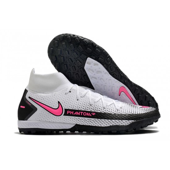 Nike Phantom GT Elite Dynamic Fit TF Black Pink White Football Boots